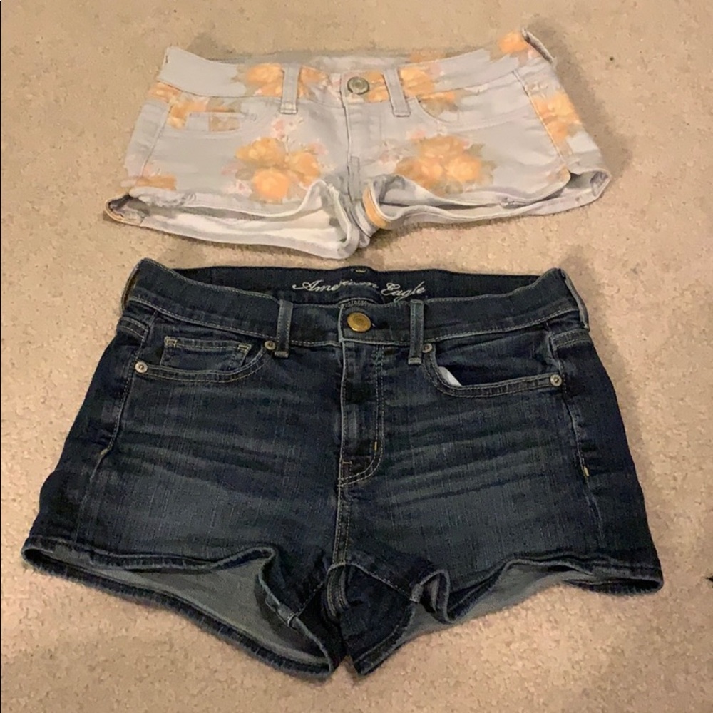 American Eagle Shorts size 0 and 2